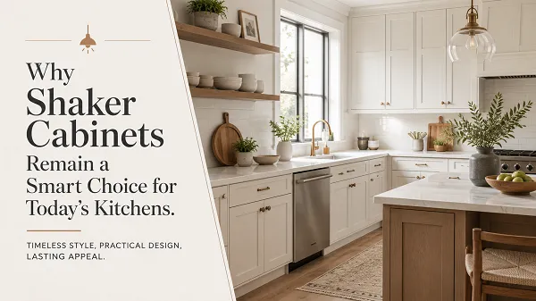 Why Shaker Cabinets Remain a Smart Choice for Today’s Kitchens